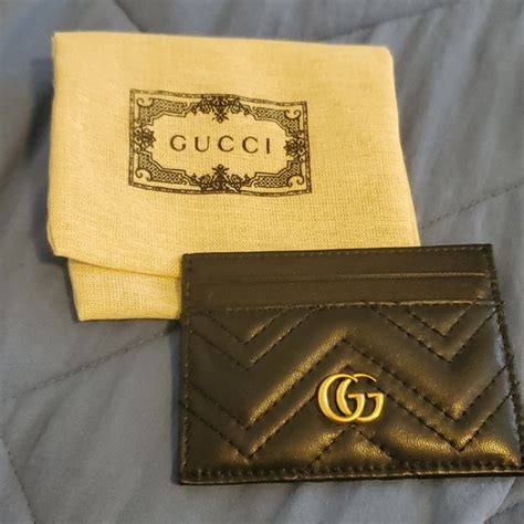 gucci marmot card case|Gucci card case sale.